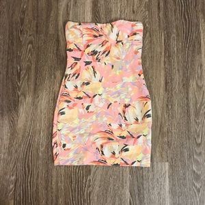 Talula aritzia floral body con dress